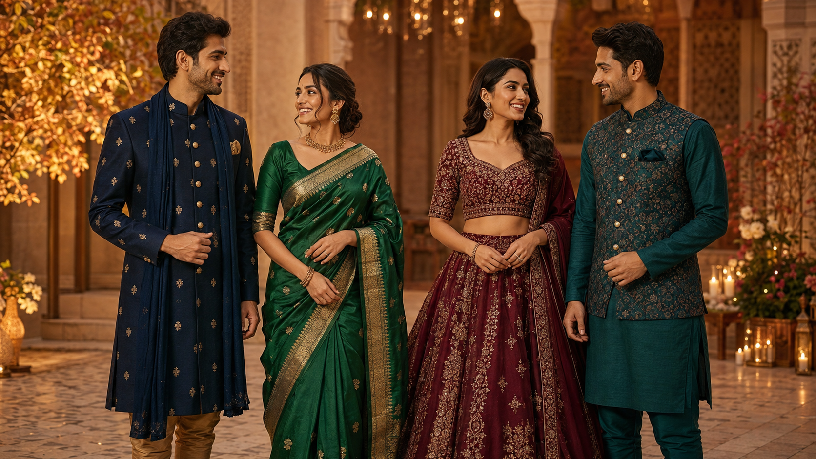 Indian Wedding Outfits for the Fall and Winter Season